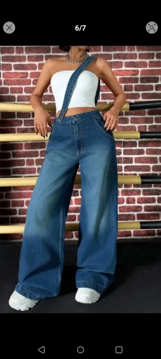 Peto vaquero talla 34/36