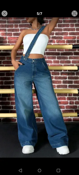 Peto vaquero talla 34/36