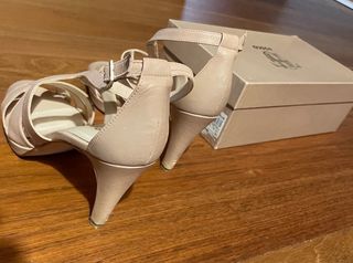 Sandalias tacón FOSCO12 nude T.39