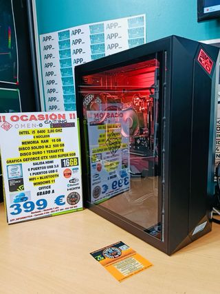 PC Gaming/Diseño OMEN Intel i5 16GB RAM