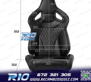 KIT ASIENTO BAQUET UNIVERSAL CUERO NEGRO ESTILO SPORTSTER CU