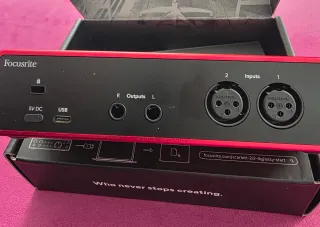 Focusrite Scarlett 2i2 4a Gen