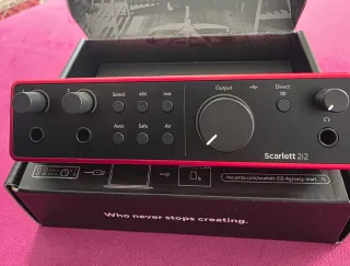 Focusrite Scarlett 2i2 4a Gen