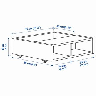 Mesa Auxiliar IKEA FREDVANG Blanca