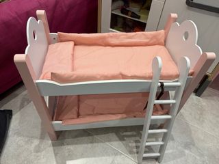 Literas de juguete para muñecas