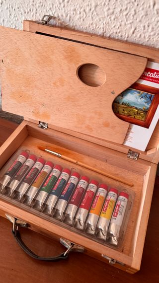 Maletín Pinturas Óleo y Paleta
