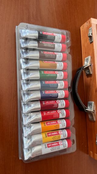 Maletín Pinturas Óleo y Paleta