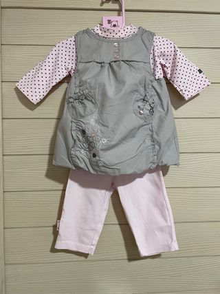 Conjunto C&A bebé 3 meses