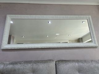 Espejo decorativo marco ondulado