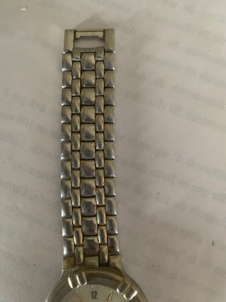 Reloj Christian Dior Quartz Plata y Blanco
