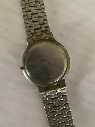 Reloj Christian Dior Quartz Plata y Blanco