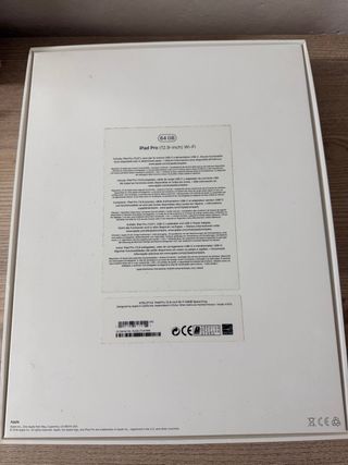 Scatola iPad Pro Apple 12.9