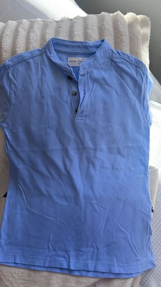 Camiseta Polo Azul Niños Lefties Talla 7/8