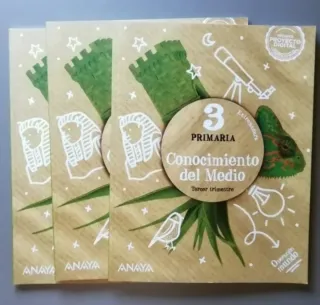 Conocimiento del Medio y Matemáticas 3 primaria.