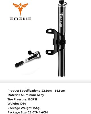 Mini Bomba Bicicleta Engwe