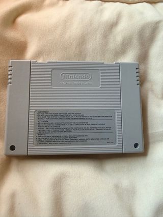 Terranigma SNES Nintendo pal Europa