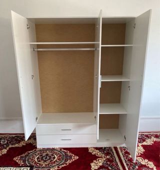 Armario blanco modular