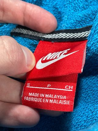 Sudadera Nike Azul Talla S