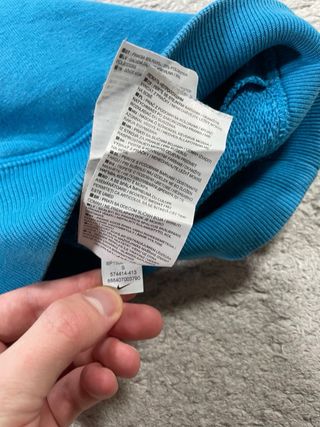 Sudadera Nike Azul Talla S