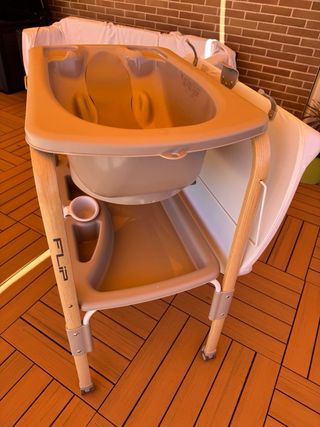 Bañera Jane Flip con cambiador