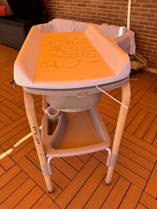 Bañera Jane Flip con cambiador