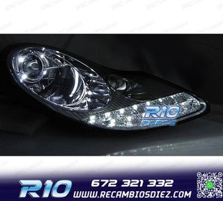 FAROS PORSCHE BOXSTER 96-04 NEW LED EDITION CROMO