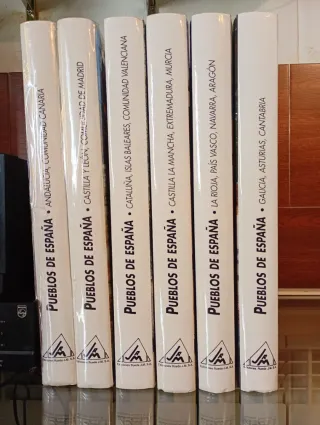 Pueblos de España. 6 tomos