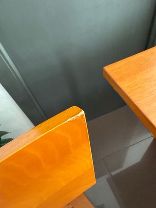 Mesa comedor extensible y 6 sillas