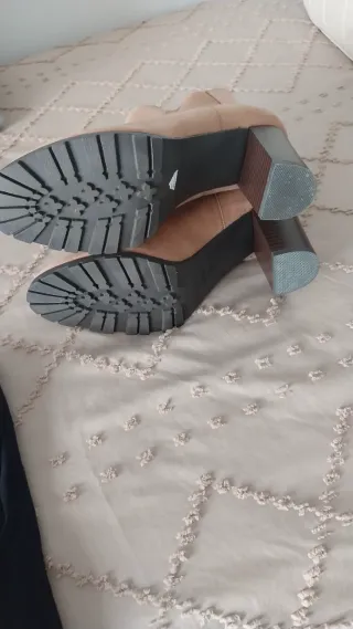 Botines mujer beige sin estrenar