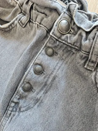 Pantalón tejano mujer gris