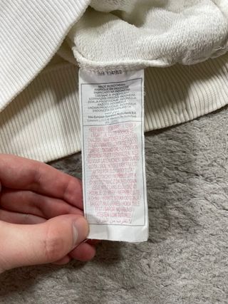 Sudadera Nike Vintage Blanco Talla S