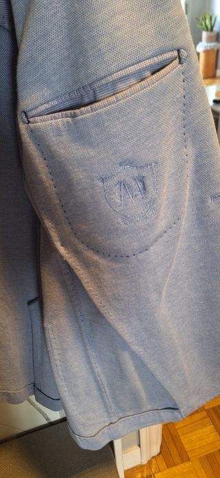 Americana Massimo Dutti Azul