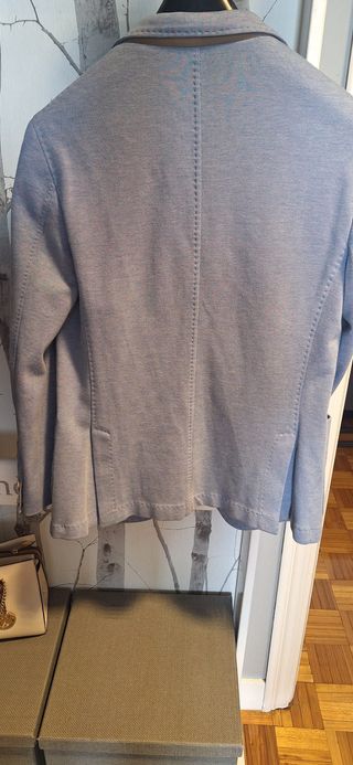 Americana Massimo Dutti Azul