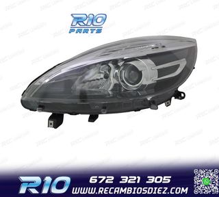 FARO IZQ RENAULT SCENIC III 12-16 FONDO NEGRO