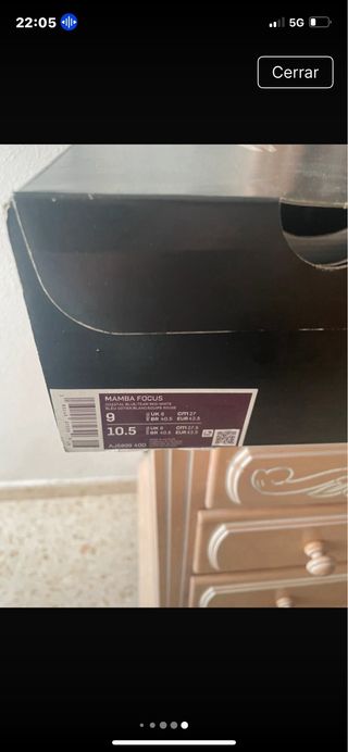 Nike Kobe AD Negro/Blanco