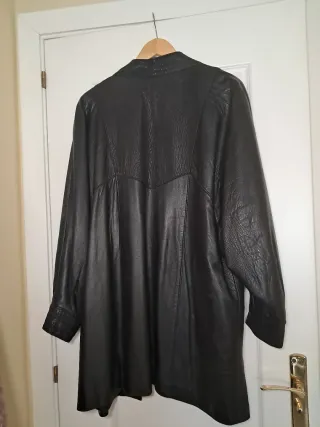 Chaqueta de cuero auténtico