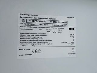 Frigorífico Combi Balay 2mts Inox A++ No Frost