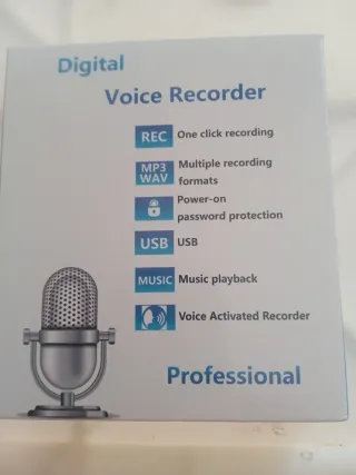 MP3 Grabadora Voz Activación por Voz