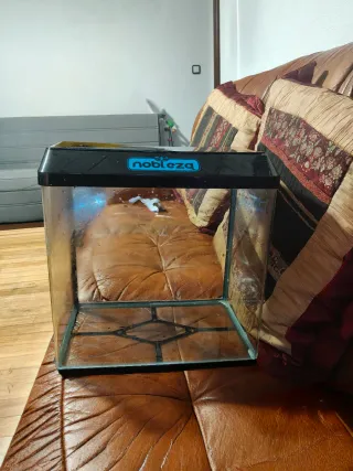 Acuario 30L con tapa NOBLEZA