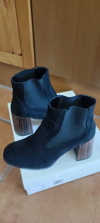 Botines Mireia Playà (marca vegana) Negros sin uso