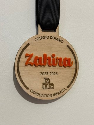 Medallas Graduación-Fin de Curso Personalizadas