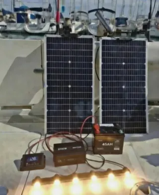 Generador solar a 24 V