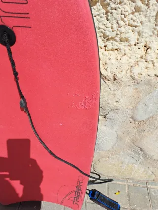 Bodyboard Tabla Surf TRIBORD 100 36' Negra/Blanca