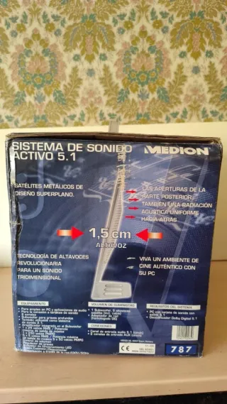 Sistema de Sonido Medion Activo 5.1