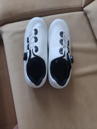 Zapatillas Ciclismo Blancas Talla 42