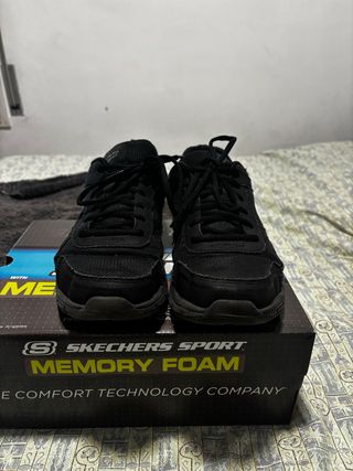 Zapatillas Skechers Deportivas Negras