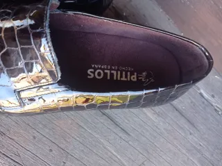 Zapatos Pitillos Mujer Negro Cocodrilo