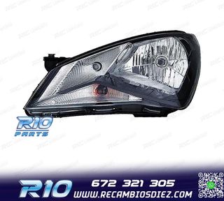 FARO IZQ PARA SEAT MII 11- FONDO NEGRO