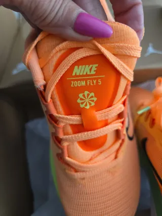 Zapatillas Nike Zoom Fly 5 Naranja y Verde