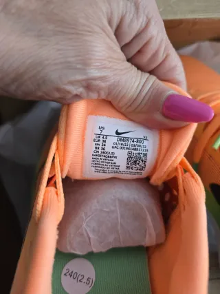 Zapatillas Nike Zoom Fly 5 Naranja y Verde